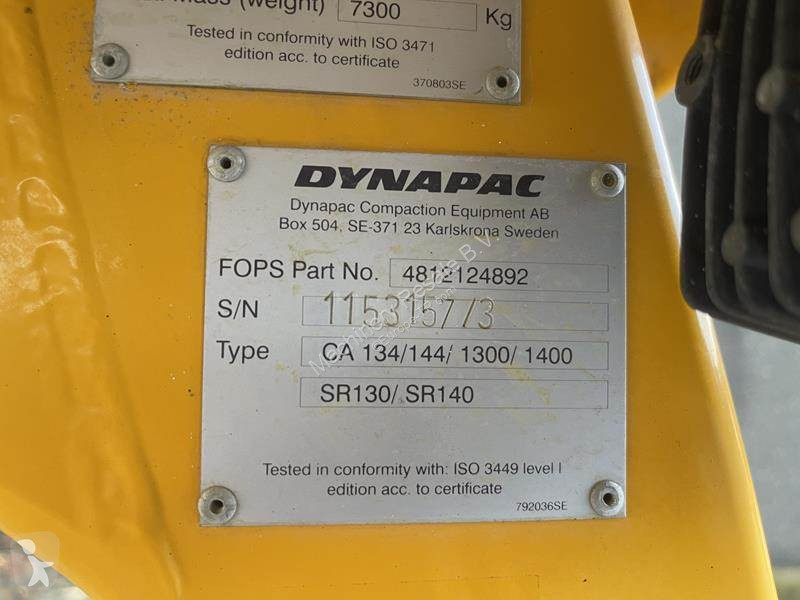Compactor Atlas Copco DYNAPAC CA 1300 D