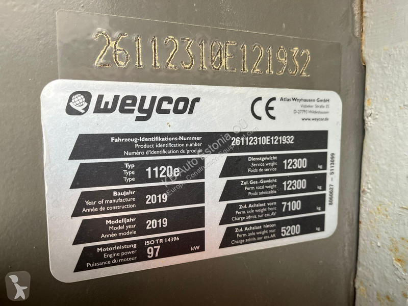 Compactor Weycor AW 1120 E