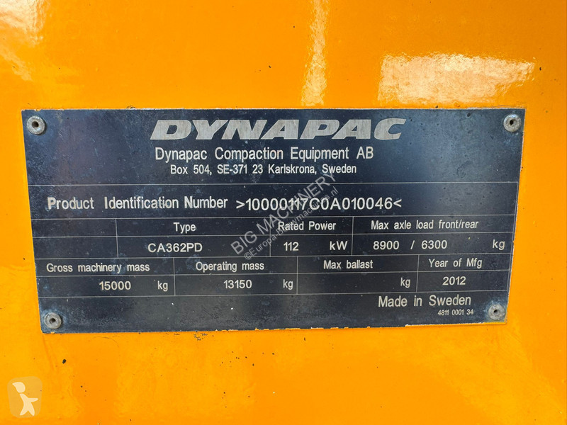 Compactador Dynapac