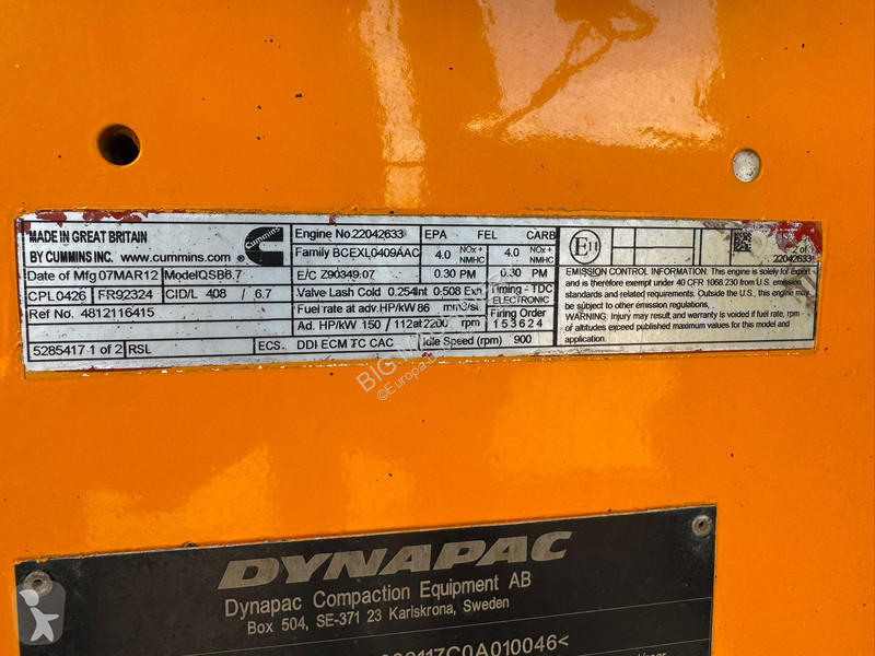 Compactador Dynapac