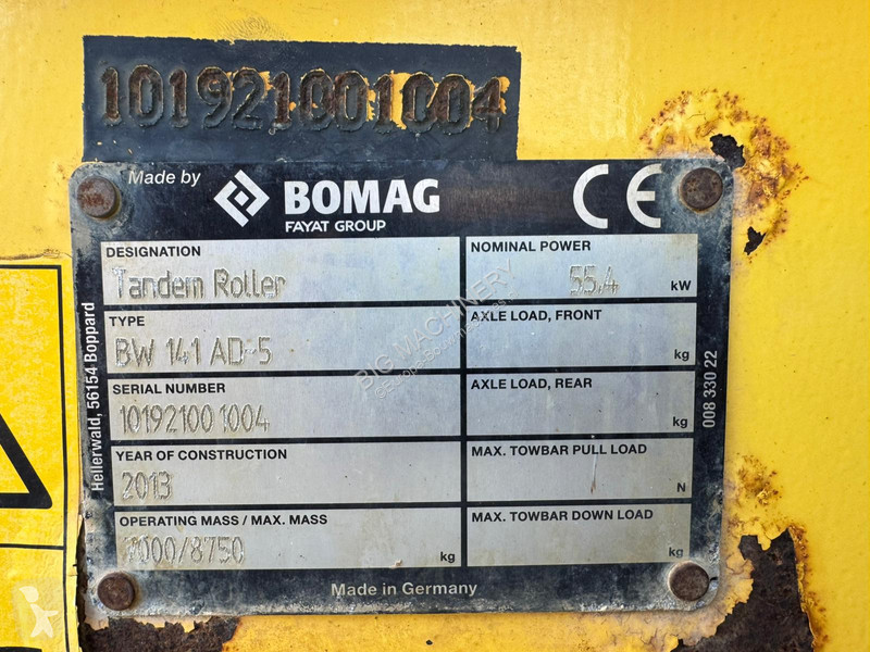 مدحلة Bomag 5