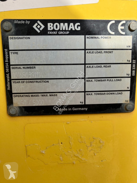 Compattatore Bomag BW 135 AD-5 Stage...