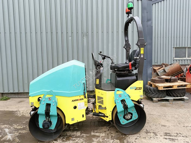 Jordstamper Ammann 26.1-2 double drum roller...