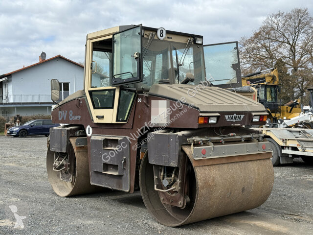 Jordstamper Hamm DV 08 Super Walze 12 Ton...