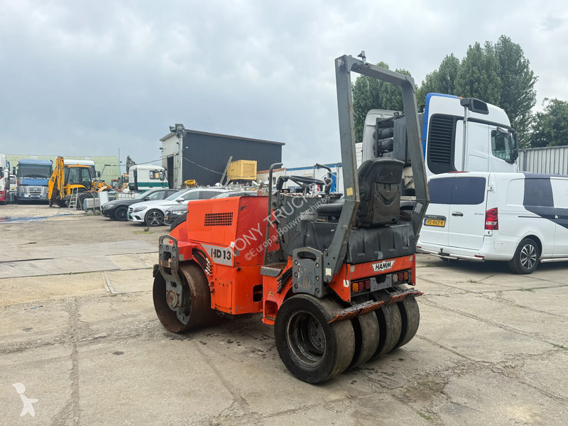 Jordstamper Hamm Tyred Roller with vibration 900mm