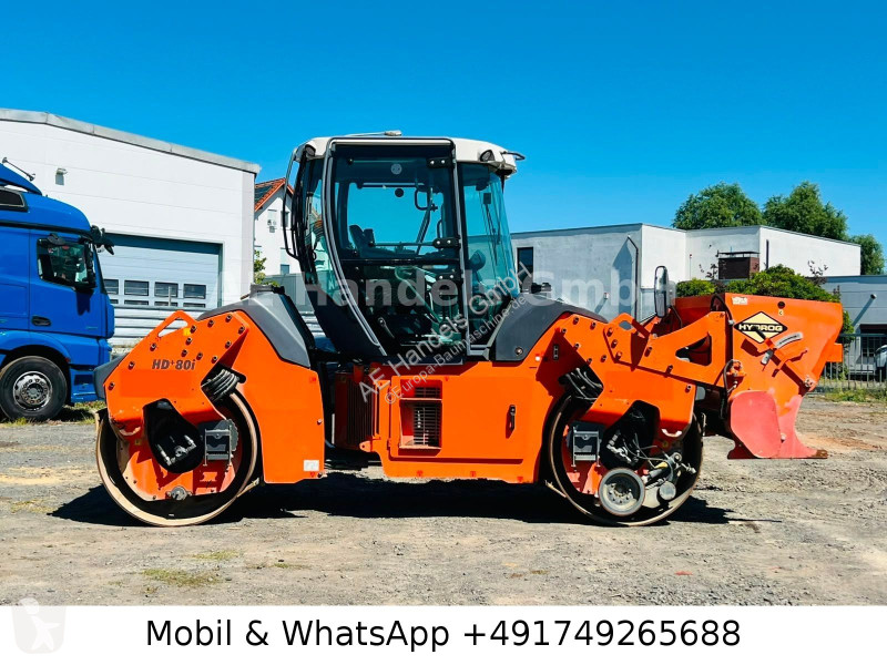 مدحلة Hamm HD + 80i W-S Tandem...