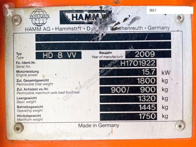 Compacteur Hamm HD8