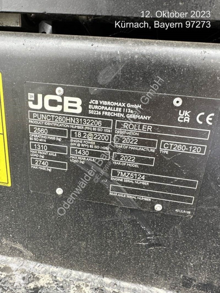 Compattatore JCB CT260-120