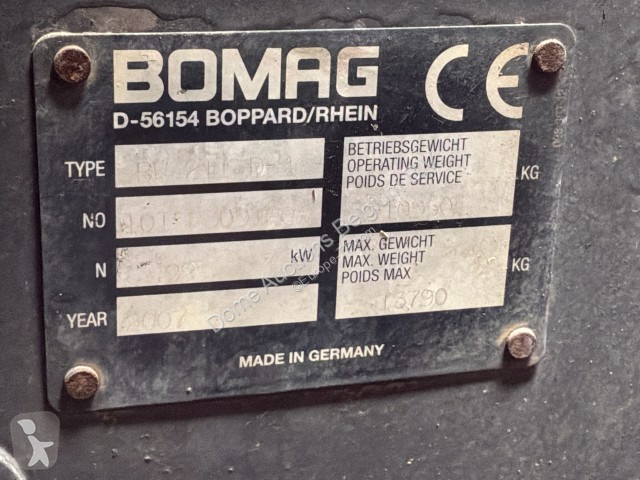 Compacteur Bomag