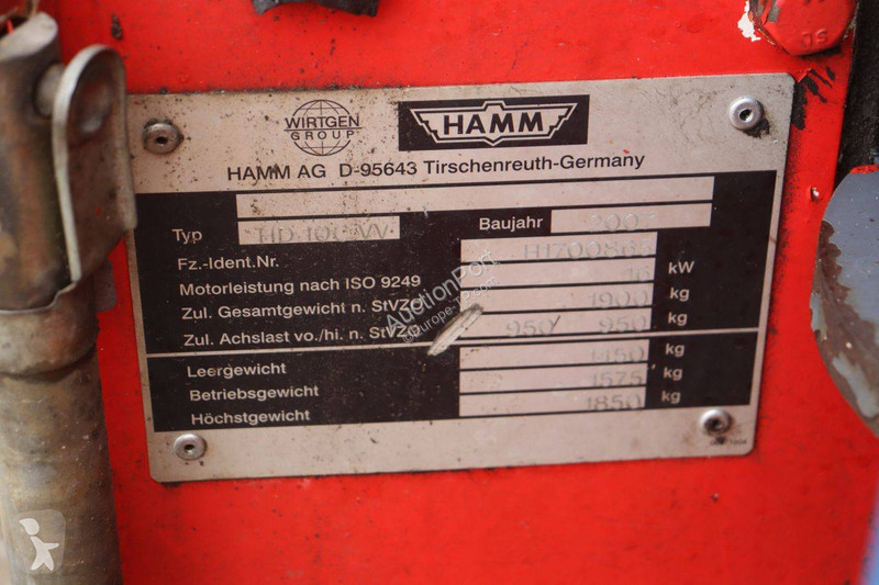 Compactador Hamm HD10CVV