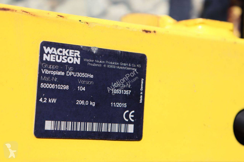 Walec Neuson Vibroplate DPU3050