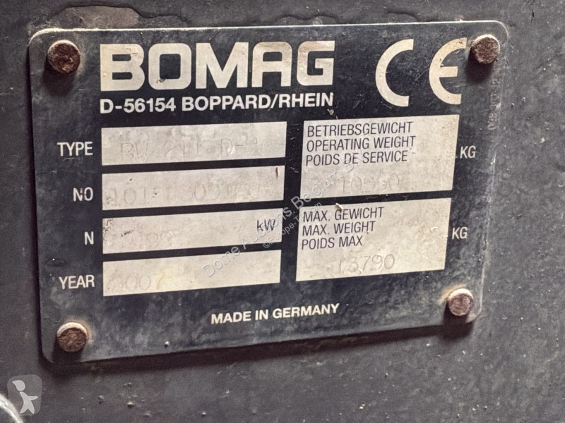 Compacteur Bomag