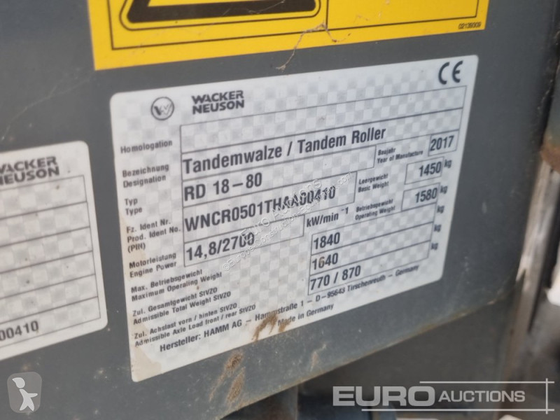 Compactor  RD18-80