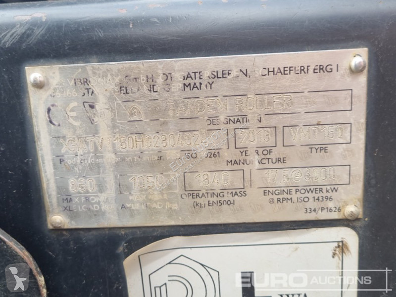 مدحلة JCB VMT160-80