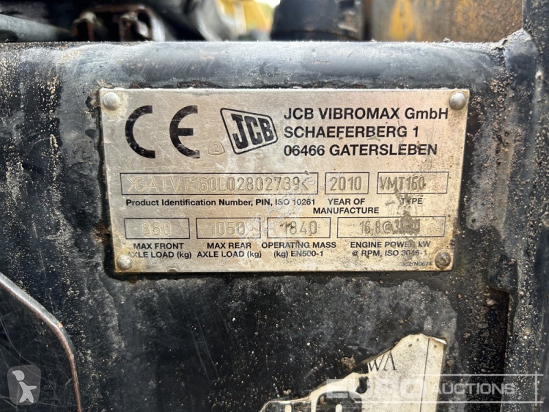 Compattatore JCB VMT160-80