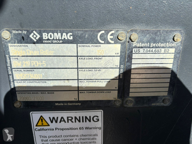 Jordstamper Bomag PDH-5