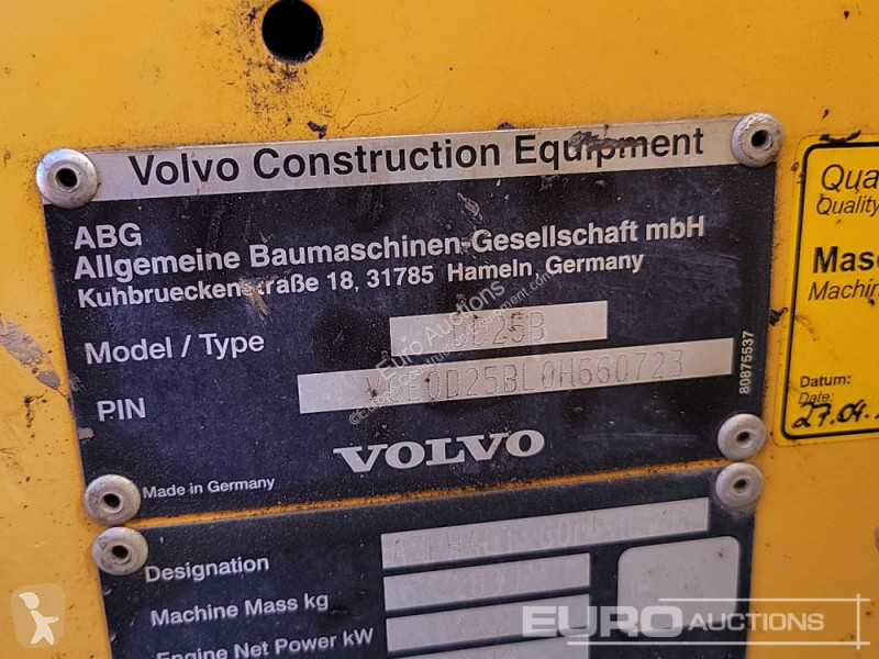 Compactor Volvo B