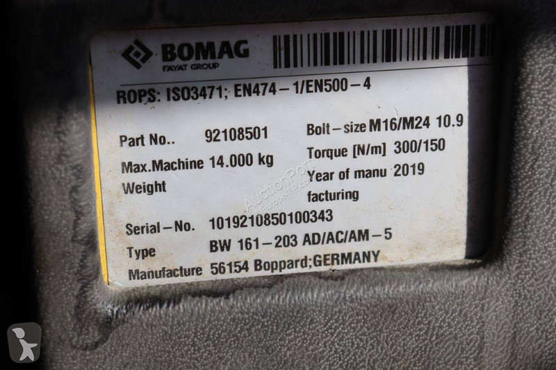 Compactor Bomag O-5