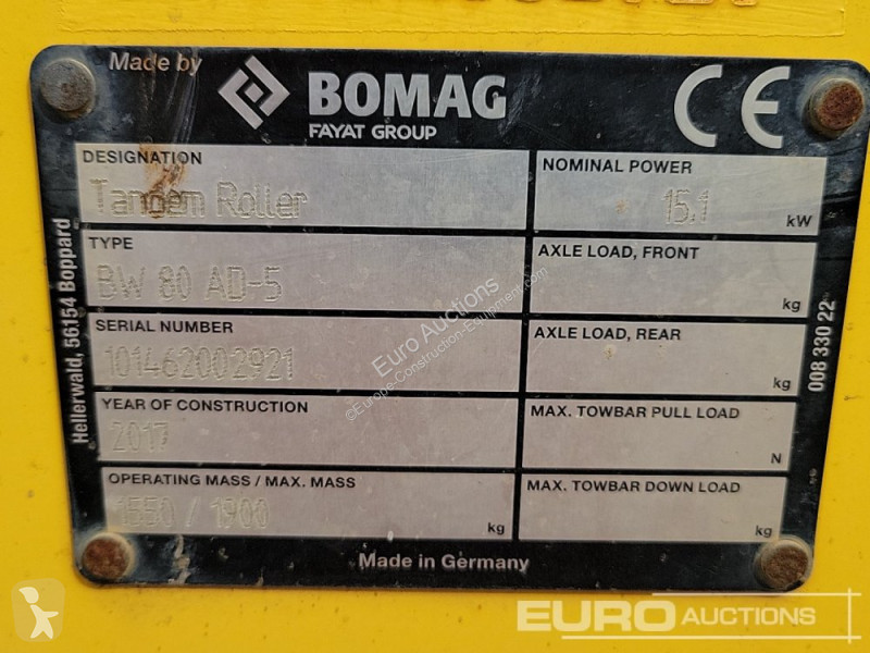 Compactor  BW80AD-5