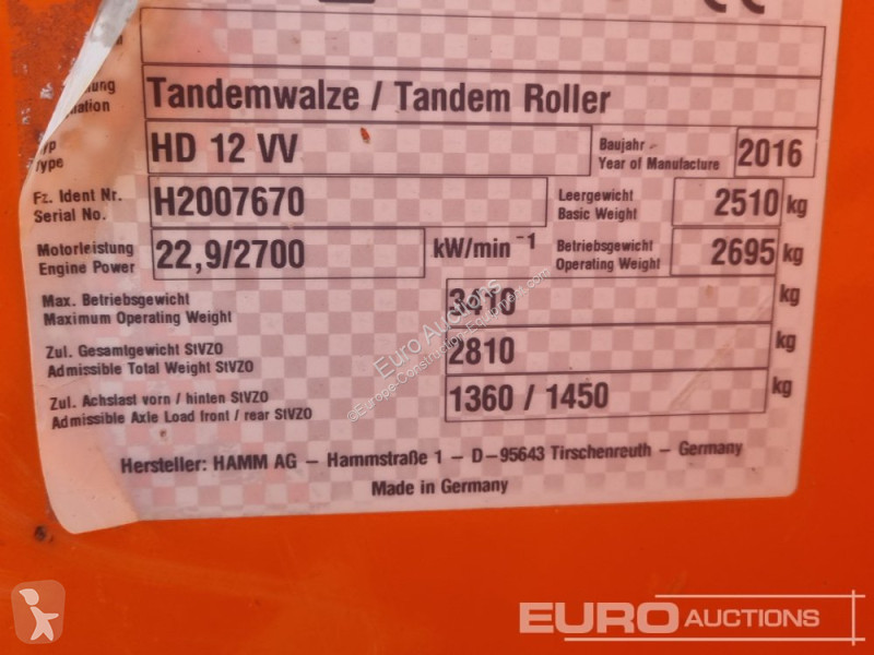 Compactor  HD12VV