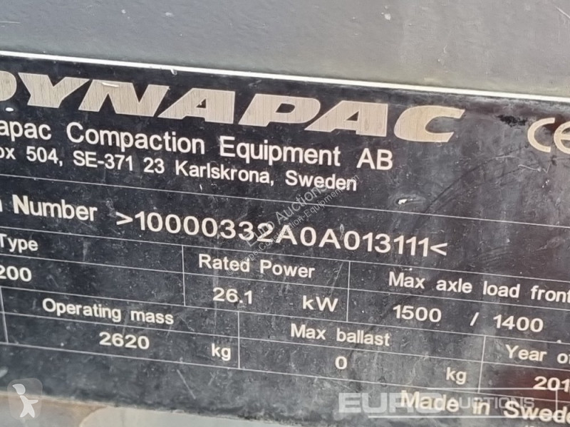 Compactor Dynapac