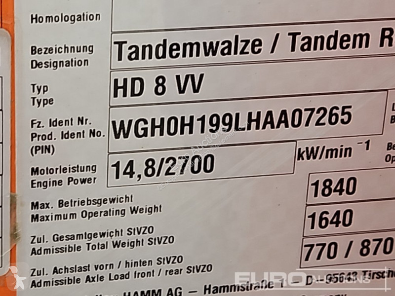 Compactor  HD8VV