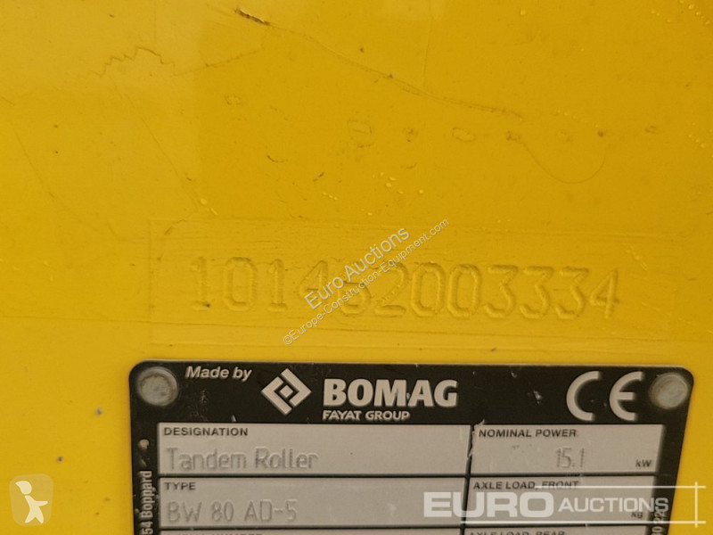 Compactador  BW80AD-5