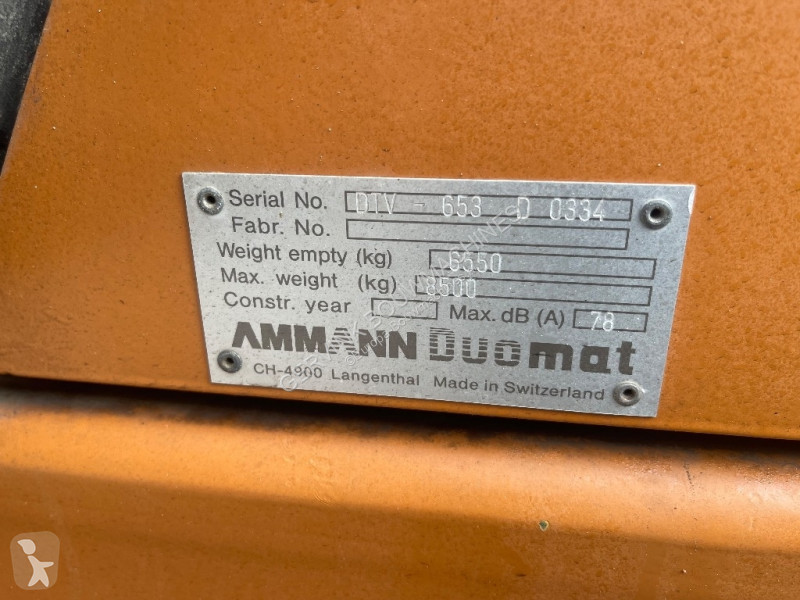 Wals Ammann DTV 653 D