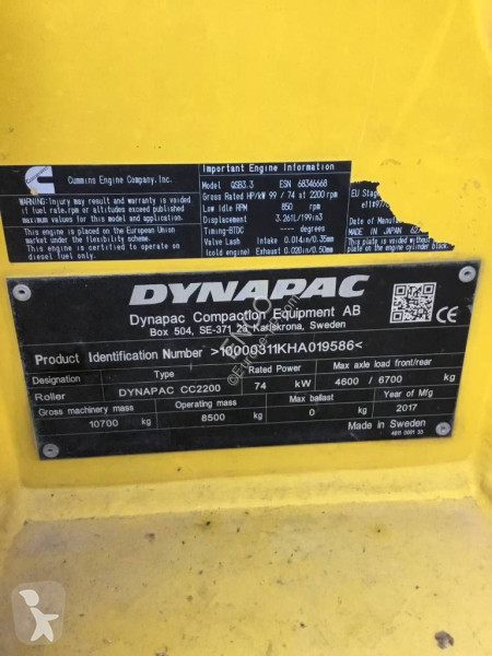 Compacteur Dynapac