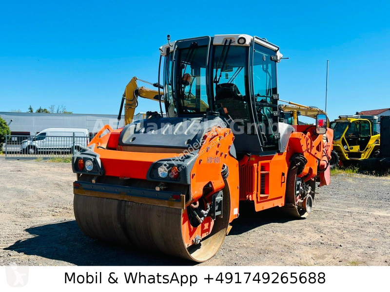 مدحلة Hamm HD + 80i W-S Tandem...