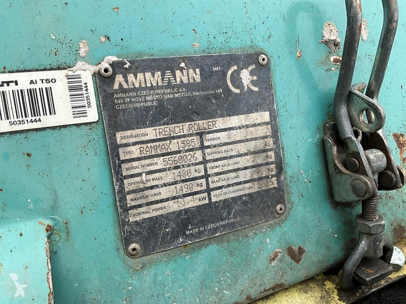 Compacteur Ammann 1585