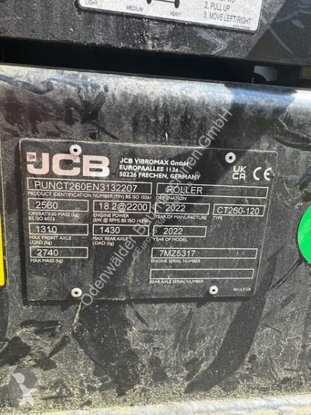Compattatore JCB CT260-120