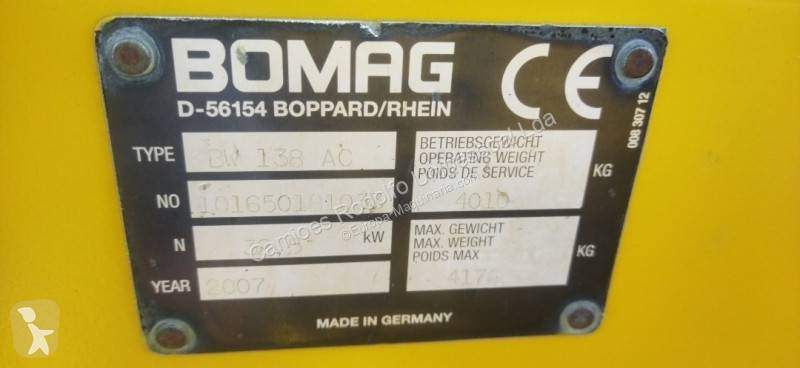 Jordstamper Bomag