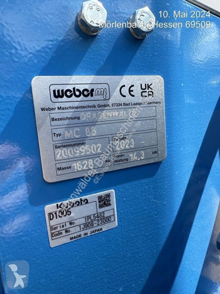 Compactador Weber MC85