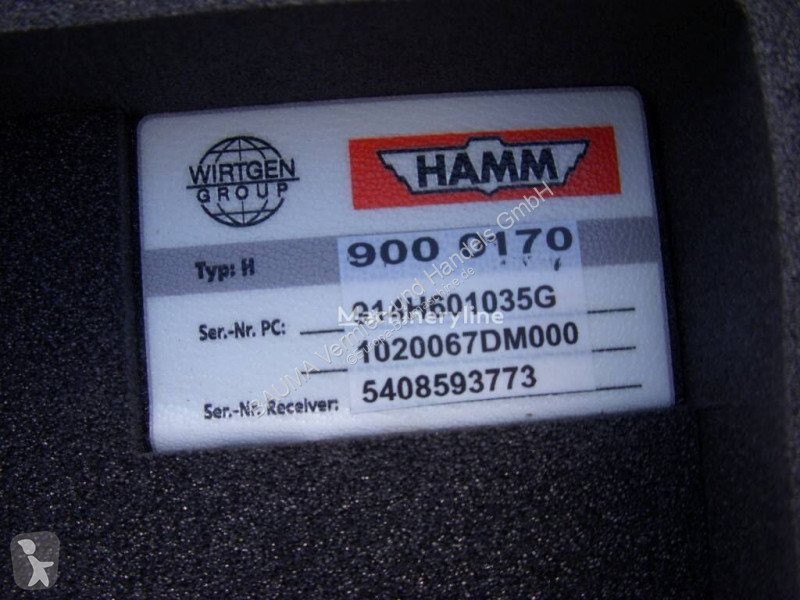 Дорожный каток Hamm H13i mit Verdichterplatten...