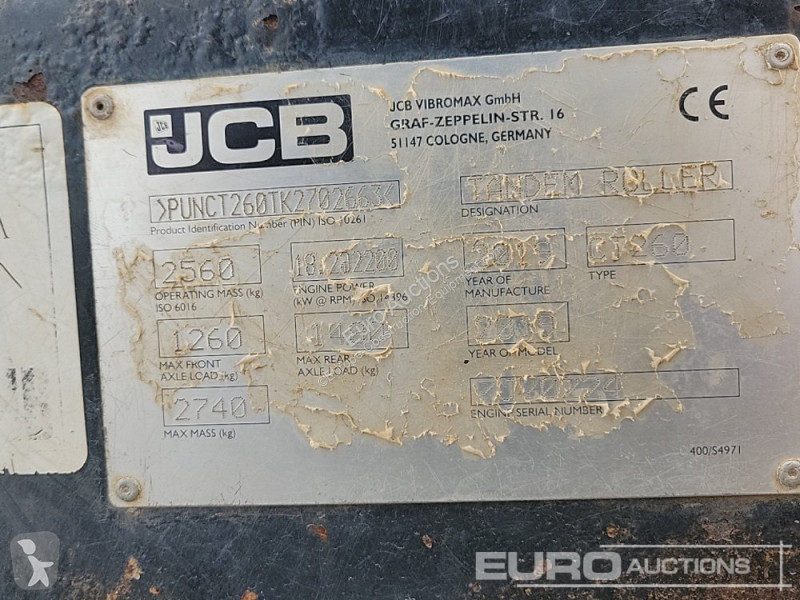 مدحلة JCB CT260-120