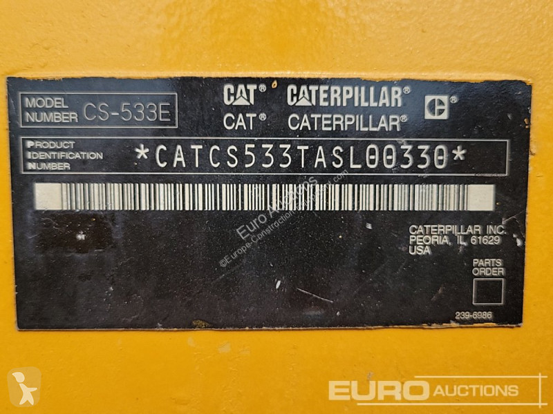 Compactador Caterpillar CS553E