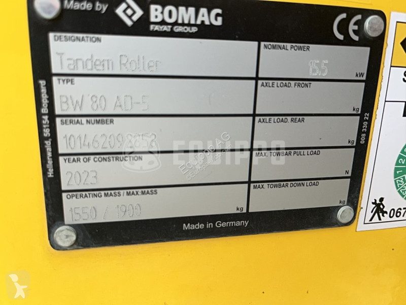 Compactador Bomag AD-5
