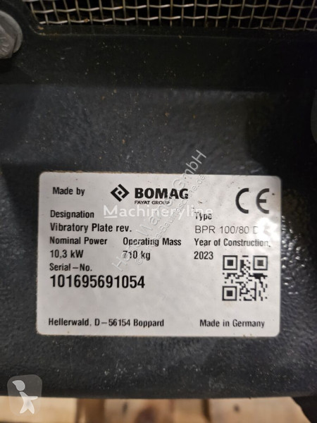 Compattatore Bomag BPR 100/80