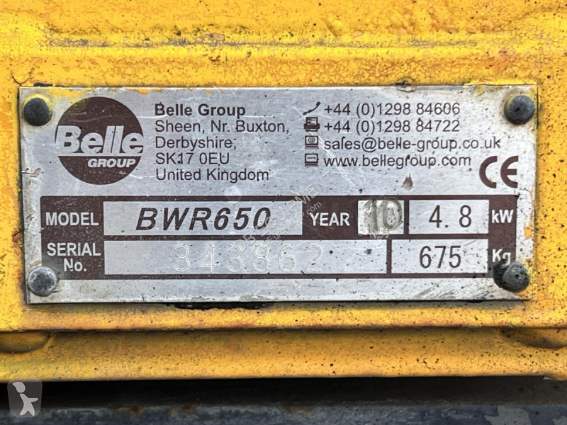 Compactor Belle Group  Compacteur à main