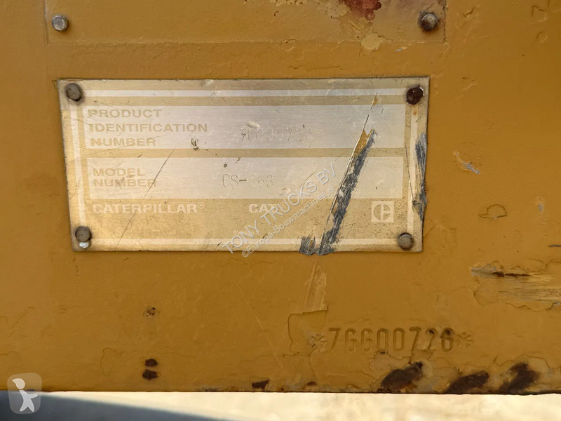 Compactador Caterpillar 563 Roller with vibration
