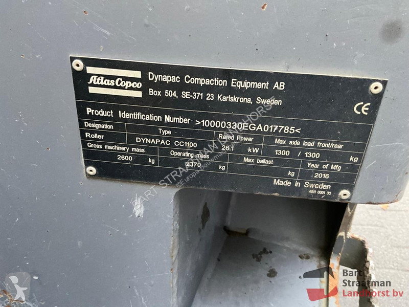 Zhutňovač Atlas Copco Dynapac CC1100 Trilwals.
