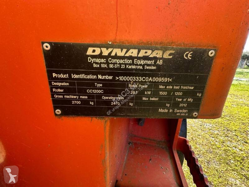 Jordstamper Dynapac CC1200C