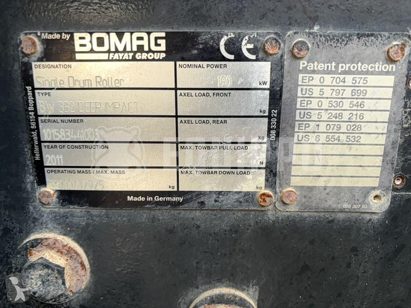 Zhutňovač Bomag