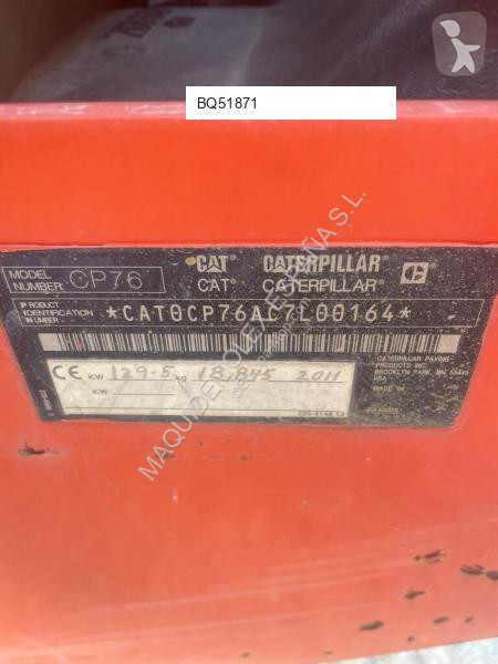 Zhutňovač Caterpillar CP76