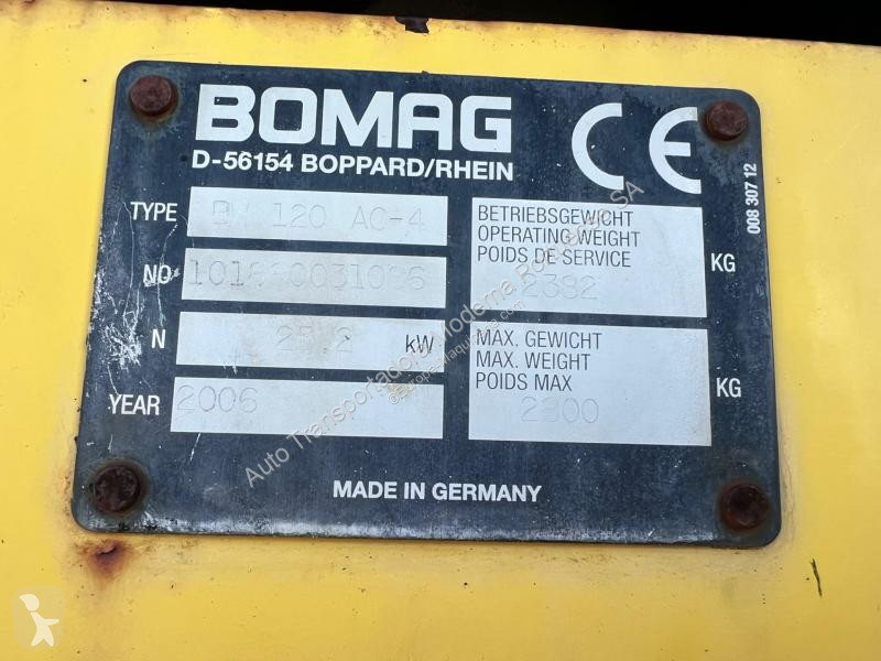 Compactador Bomag BW120 AC4