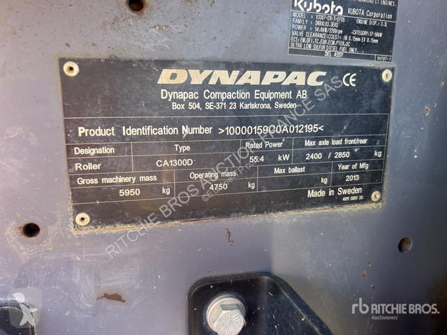 Дорожный каток Dynapac CA1300D