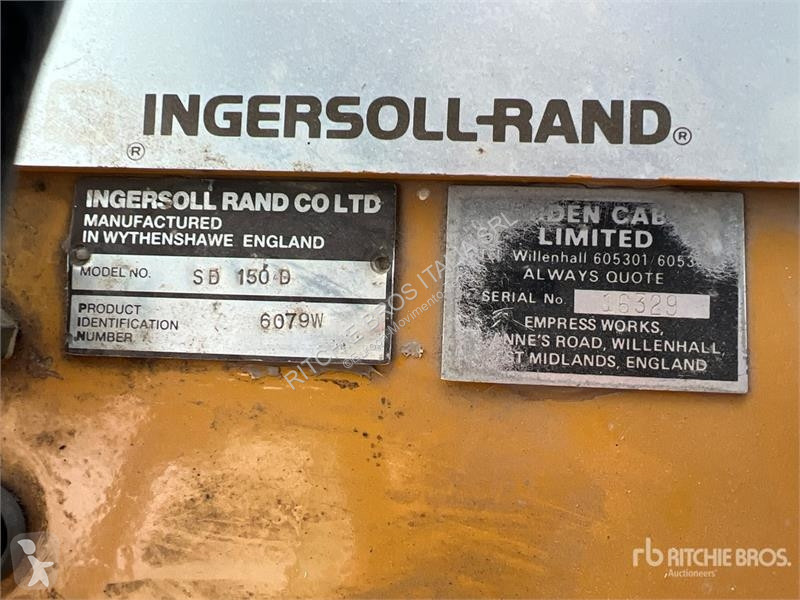 Compactador Ingersoll rand SD150D Smooth Drum...