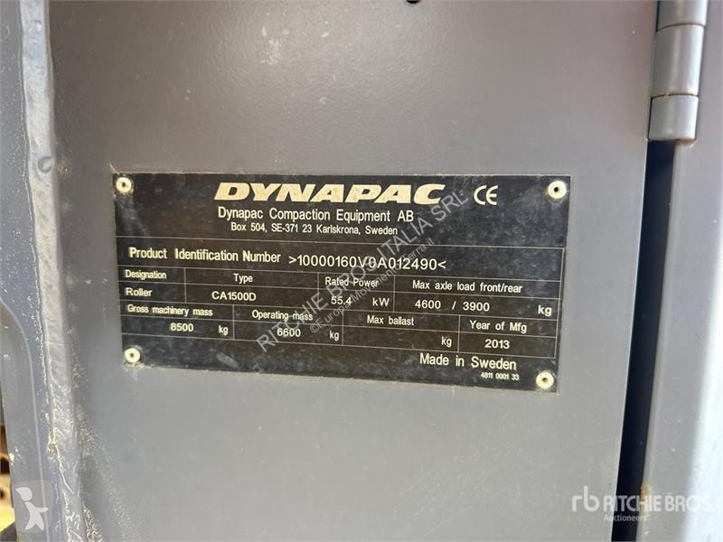 Walec Dynapac CA1500D Combination Roller