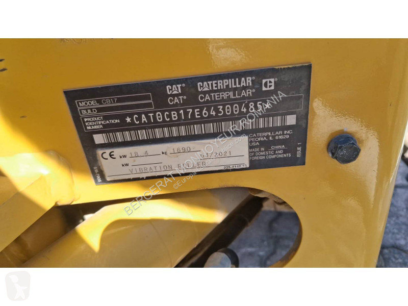 Vält Caterpillar CB1.7
